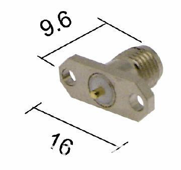 Sma Nữ nối bảng điều khiển gắn kết Sma Female Connector Panel Mount